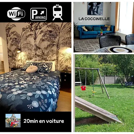 Holiday home La Coccinelle, Votre Oasis Entre Paris-disney Ozoir-la-Ferriere